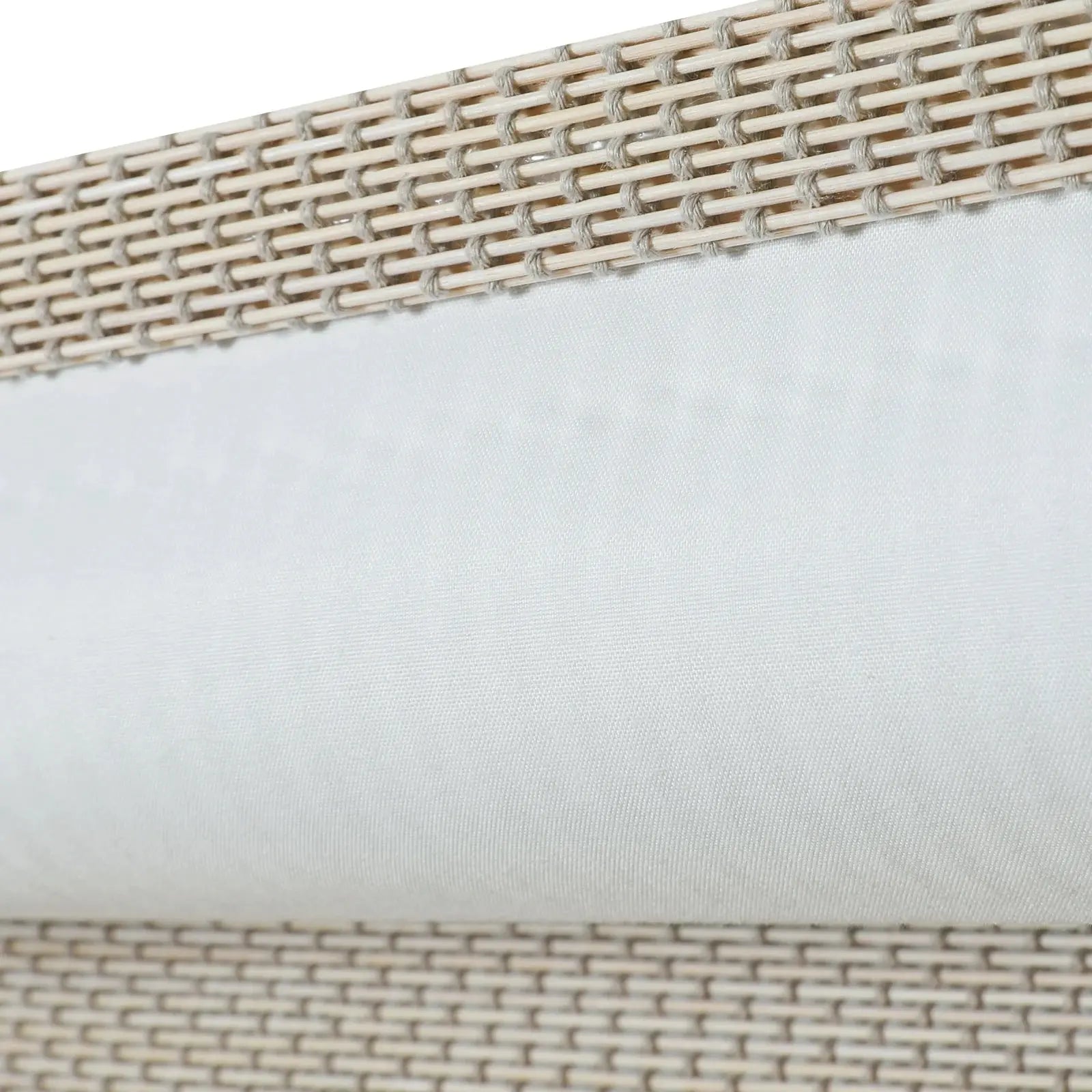 Sybil Bamboo Roman Shade - Wall White