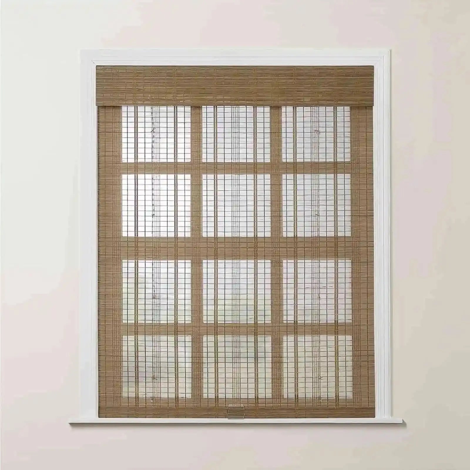 Rae Natural Pure Bamboo Woven Shades - Series Z -SLIDINGCURTAIN CURTAINS