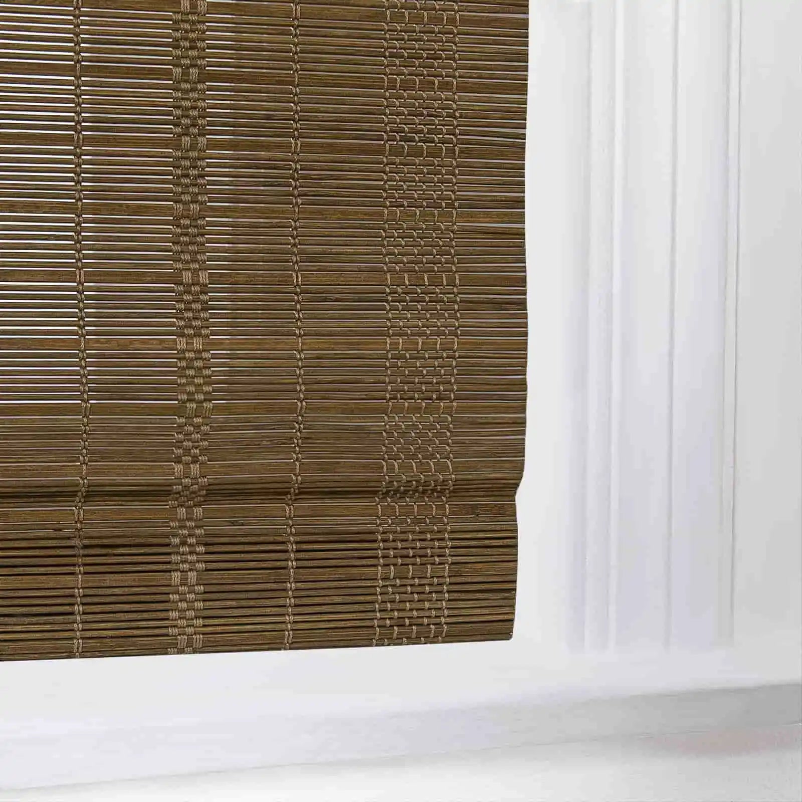 Rae Natural Bamboo Woven Shade - Autumn Leaves