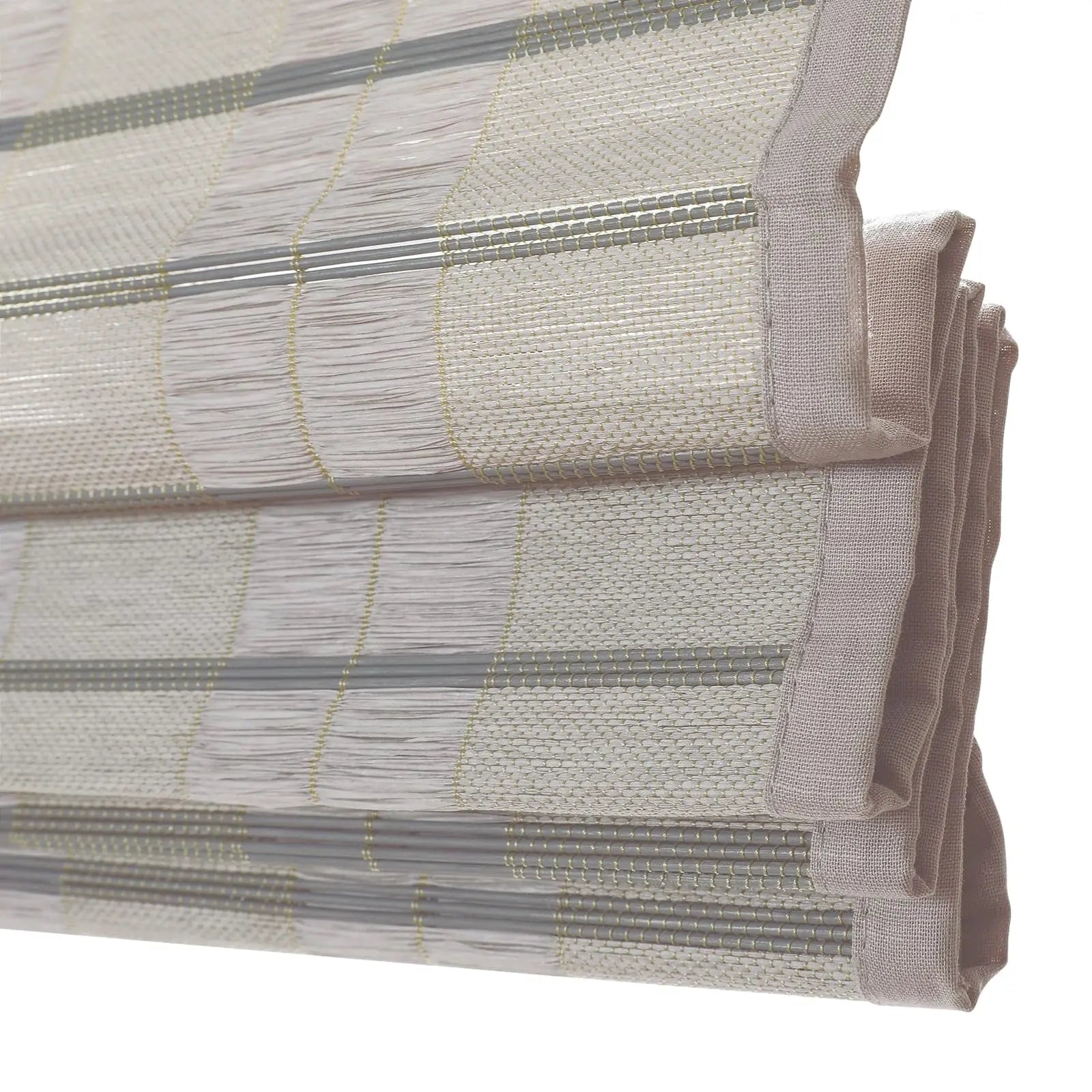 Natural Paper Bamboo Woven Shade - Dove Grey