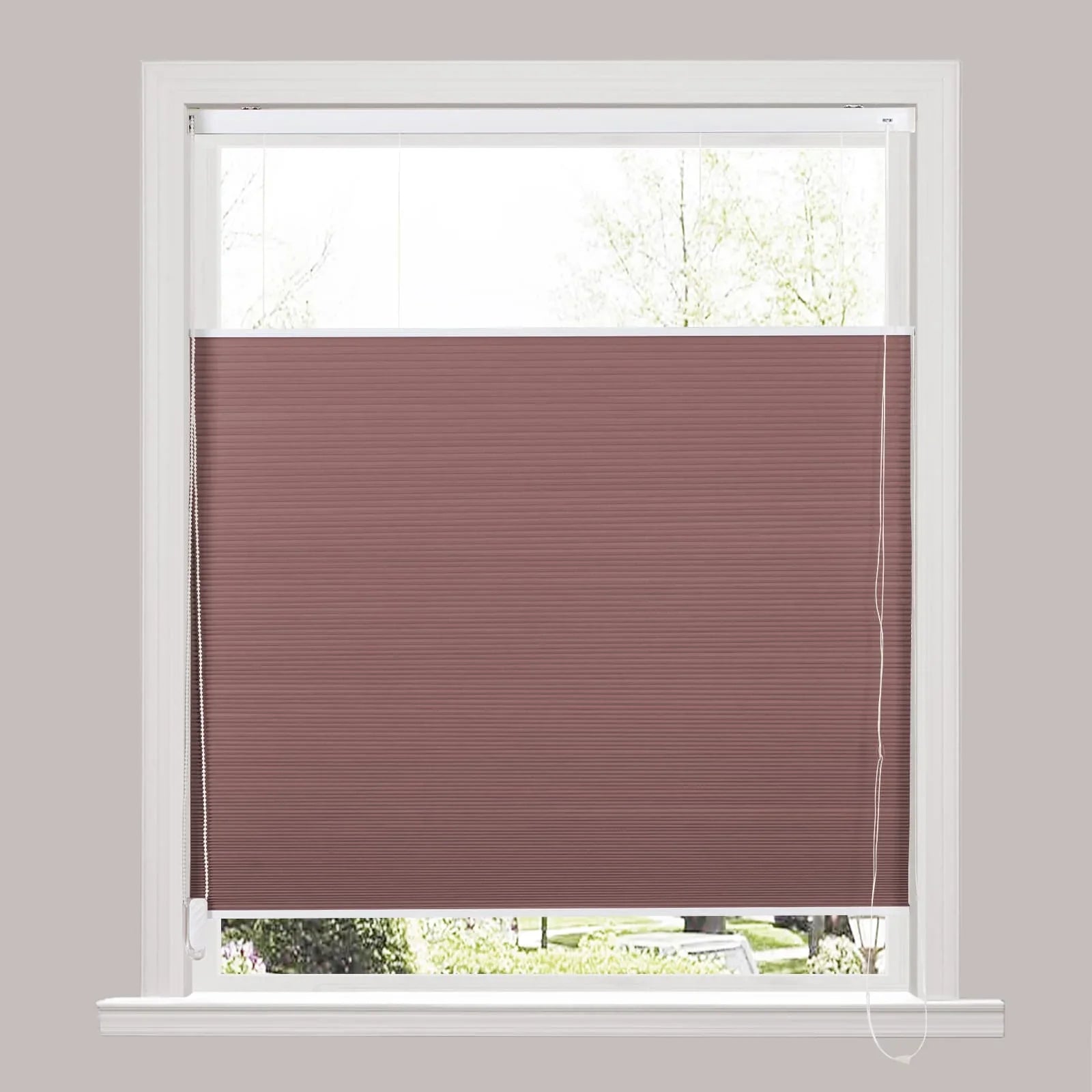 Samantha Top Down Bottom Up  Blackout Cellular Shades Cord Lift SLIDINGCURTAIN