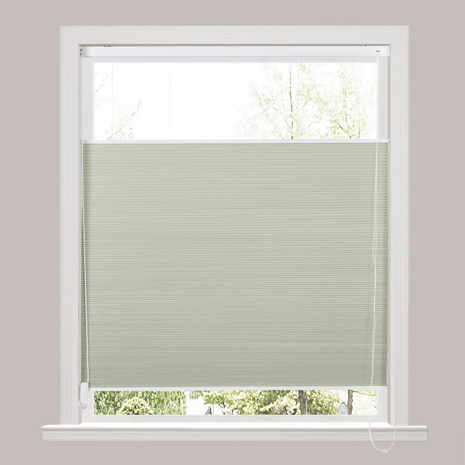 Sanford Top Down Bottom Up  Blackout Cellular Shades Cord Lift SLIDINGCURTAIN