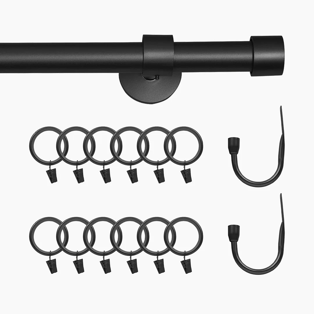 Jaylon Window Curtain Rods Hardware Collection SLIDINGCURTAIN