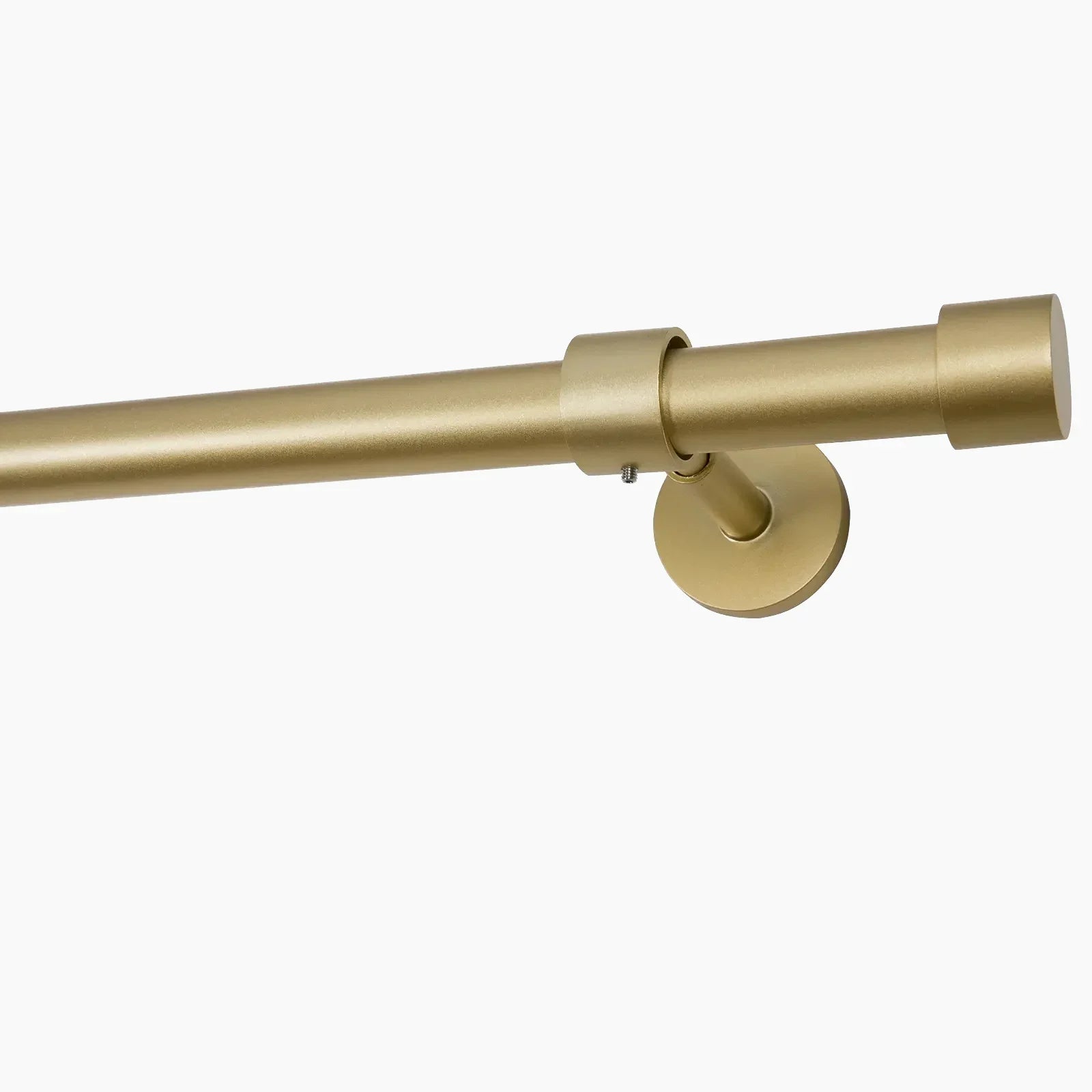 Jaylon Window Curtain Rod with Wall Brackets